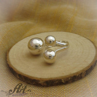 Сребърен пръстен без камъни R-476