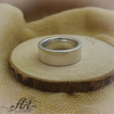 Мъжки сребърен пръстен халка R-501