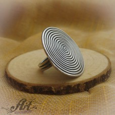Сребърен пръстен без камъни R-110