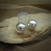 Сребърни обеци "Топки" E-787 Сребърни обеци "Топки" E-787