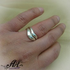 Сребърен пръстен R-217