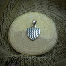 Сребърен медальон "Сърце" P-728