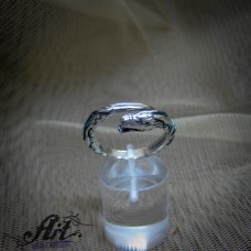 Сребърен дамски пръстен "Дракон" R-776