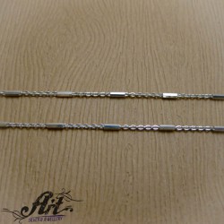Сребърен синджир , дамски N-261 - 40 см.