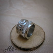 Дамски пръстен от медицинска стомана RS-085
