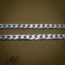 Сребърен синджир, мъжки N-358 - 60 см.