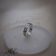 Сребърен дамски пръстен  R-1108